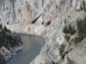 Railroad Tunnels on Thompson River